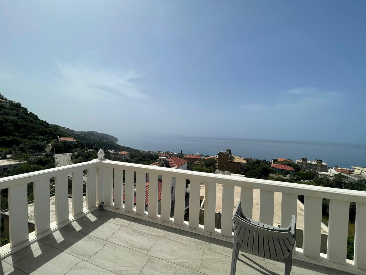 Seaside Villa for Sale in Dhërmi – 3-Story Home with Full Sea View