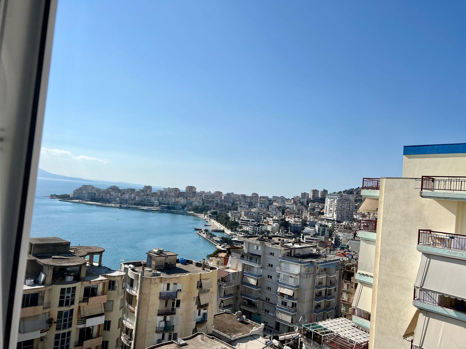 Luxury 1+1 Apartment for Sale in Saranda – Stunning 360° Sea View